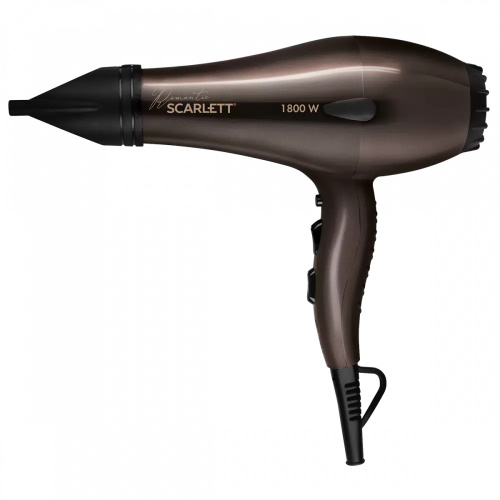 Фен Scarlett SC-HD70I84 коричневый и черный