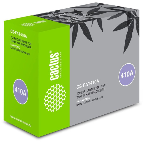 Тонер Картридж Cactus CS-FAT410A черный для Panasonic KX MB1500/MB1507/MB1520 (2500стр.)