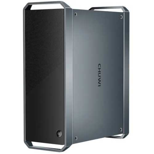 Неттоп Chuwi CoreBox (CWI601I52P) Intel Core i5 12450H(2Ghz)/16384Mb/512PCISSDGb/Int:Intel Iris Xe Graphics/BT/WiFi/war 1y/0.865kg/Grey/Win11Pro