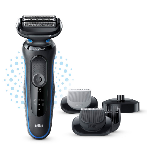 Бритва сетчатая Braun 51-B4650cs синий/черный