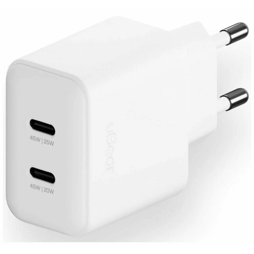 СЗУ uBear WC17WH45-2C Motion 45W белый