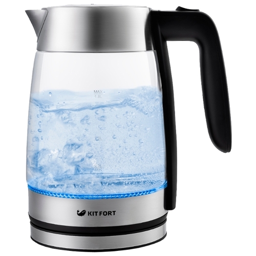 Чайник Kitfort КТ-641 серебристый