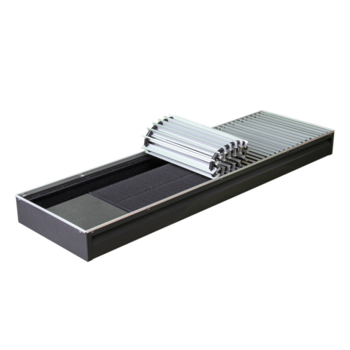 Внутрипольный конвектор КЗТО Бриз 200*100*800 U 5Ал 12