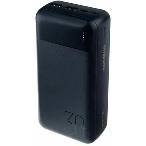 Power bank Perfeo PF_E2094 30000mah + In Micro usb+Type-C Out USB 1А, 2.1A Black