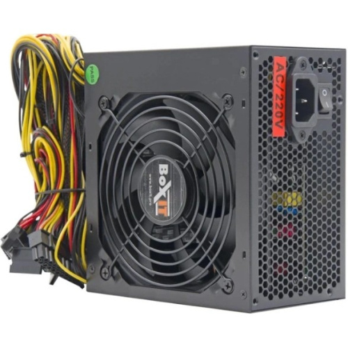 Блок питания BOXIT JM-400w black 400W (ATX, 24+4P, 120mm fan)