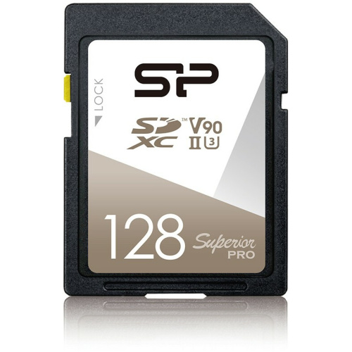 Карта памяти Silicon Power Superior Pro (SP128GBSDXJA2V10) 128GB SDXC Class 10 UHS-II U3 V90 290/160 Mb/s
