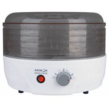 Электросушилка для овощей и фруктов АКСИОН Т33 Дымчатый