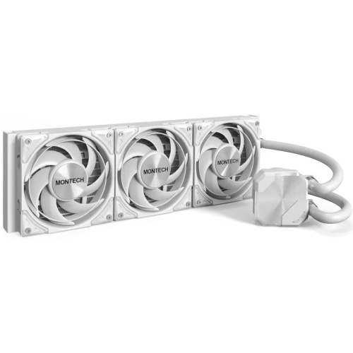 СВО Montech HyperFlow Silent 360 (HS360WH) Soc-AM5/AM4/1200/1700/1851 белый 4-pin 24.8dB Al 360W Ret
