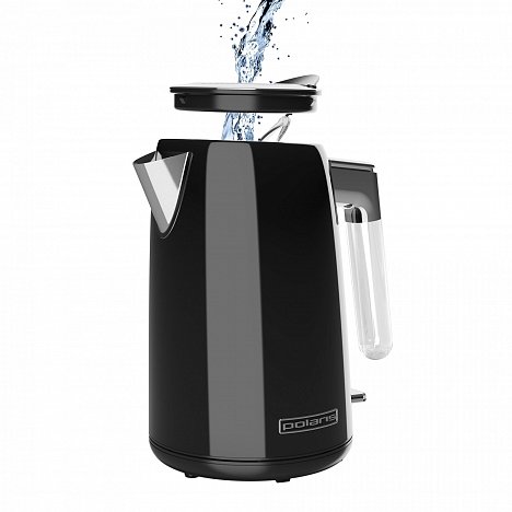 Чайник Polaris PWK 1746CA Water Way Pro 1.7л. черный