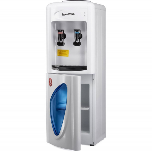 Кулер Aqua Work 0.7Ldr Напольный Электронный Белый