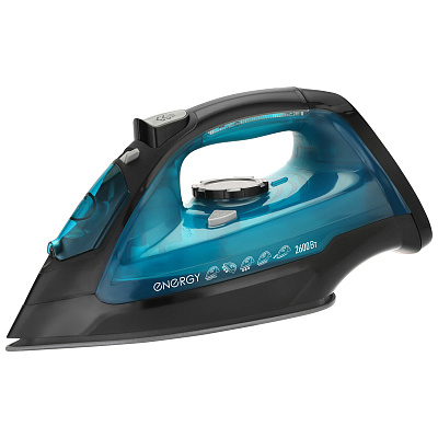 Утюг ENERGY EN-348 (270083) черно-бирюзовый
