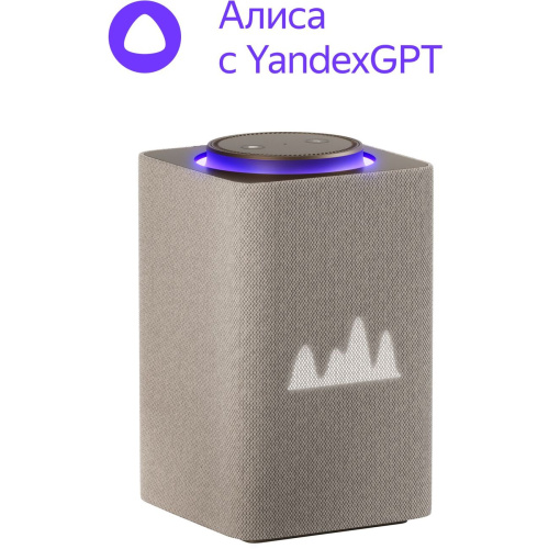 Умная колонка Яндекс.Станция Макс с Zigbee YNDX-00053 (YNDX-00053E) с Алисой +пульт Бежевый/beige