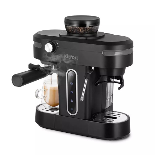 Кофеварка KitFort КТ-7375 черный