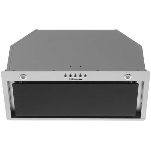 Вытяжка полновстраиваемая Hansa OMP6242BIH серебристый/черный