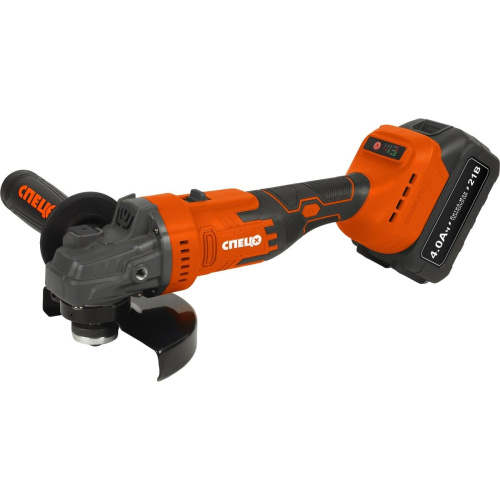 УШМ Спец БШУ-21-Б (СПЕЦ-4128) 2 аккум Ли-Ион, 4,0Ач, зу 4,0ч