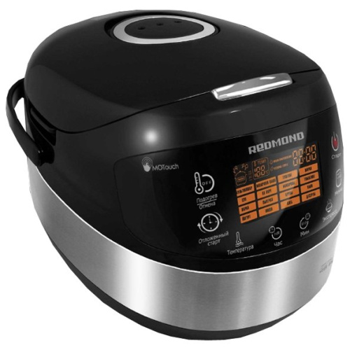 Мультиварка Redmond RMC-M90 черный/серебристый