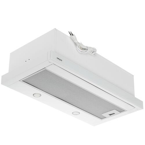 Вытяжка телескопическая Akpo WK-7 Light eco twin glass 60 белый/белый