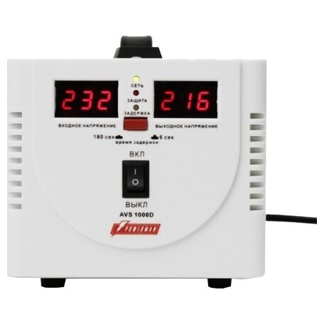 Стабилизатор POWERMAN AVS 1000D White