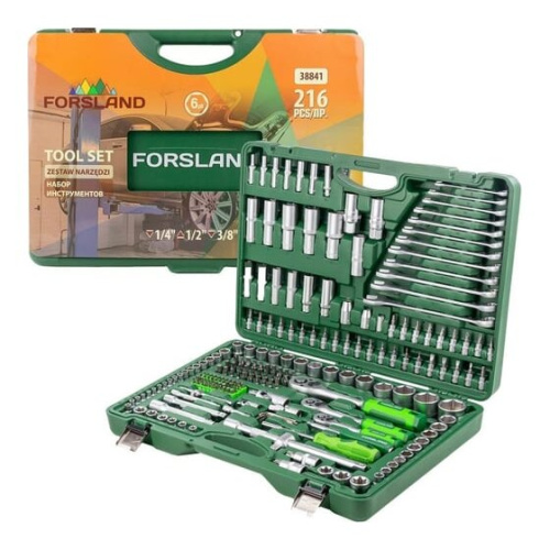 Набор инструментов Forsland Forsland-38841(52668) 216 пр