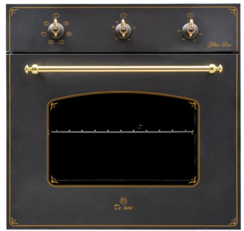 Электрический духовой шкаф De Luxe 6006.03эшв-061 черный