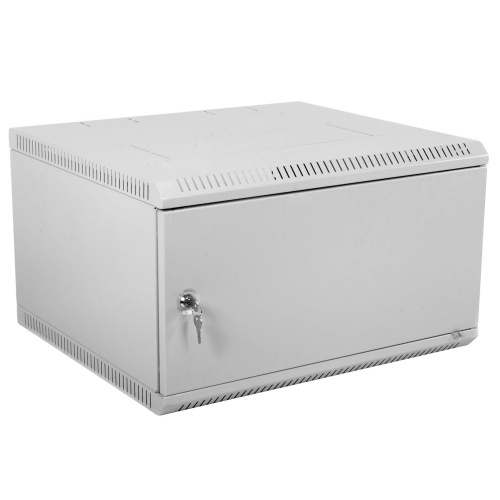 Шкаф телекоммуникационный ЦМО (ШРН-Э-9.500.1) разборный 9U (600х520) дверь металл (1 коробка)