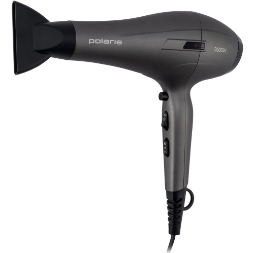 Фен POLARIS PHD 2600ACi Salon Hair серый/графитовый