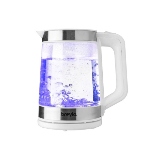 Электрочайник Brevio Glass Kettle BV1706 белый