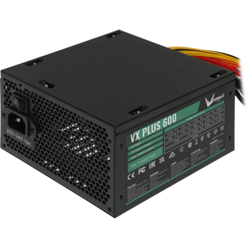 Блок питания Formula AC VX Plus (VX-600 Plus) ATX 600W (20+4pin) 120mm fan 3xSATA RTL