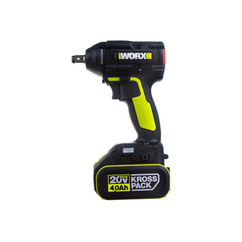 Гайковерт ударный WORX Professional WU279.1 4Ач х2, ЗУ 6А, сумка