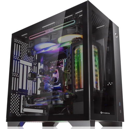 Корпус Raijintek Paean MINI 0R20B00213 black, Mini-ITX, for psu ATX PS/2, USB3.0x2, USB2.0x2, HD Audiox1