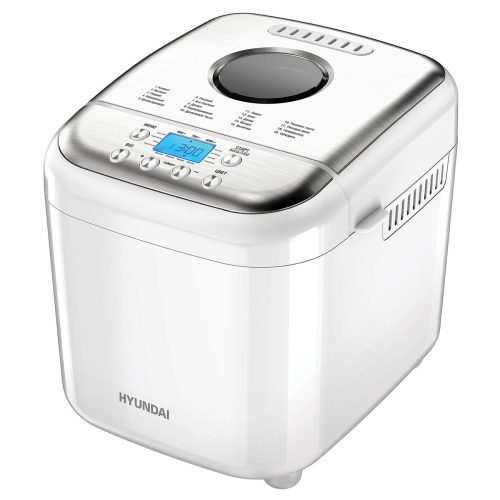 Хлебопечь Hyundai HYBM-3086 белый/серебристый