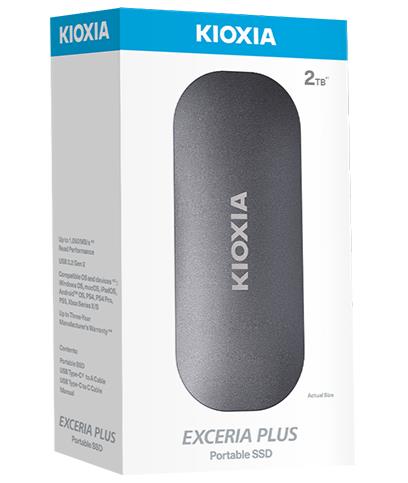 2048 ГБ Внешний SSD KIOXIA EXCERIA PLUS [LXD10S002TG8]