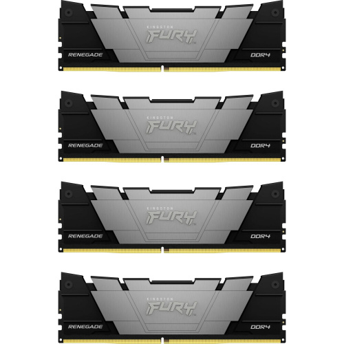 ОЗУ Kingston Fury Renegade Black KF436C16RB2K4/32 32GB 3600MHz DDR4 CL16 DIMM (Kit of 4)