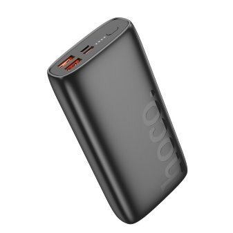 Аккумулятор внешний резервный HOCO J122A Respect 22.5W+PD20W 20000mAh (чёрный)