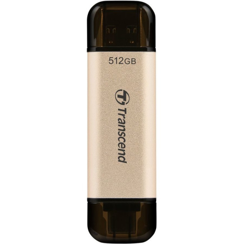 USB-флешка Transcend 512Gb Jetflash 930С TS512GJF930C USB3.0 золотистый/черный