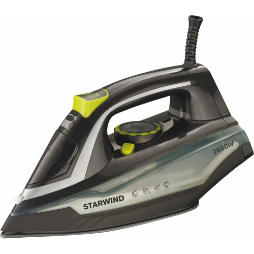 Утюг StarWind SIR2845 черный/серебристый