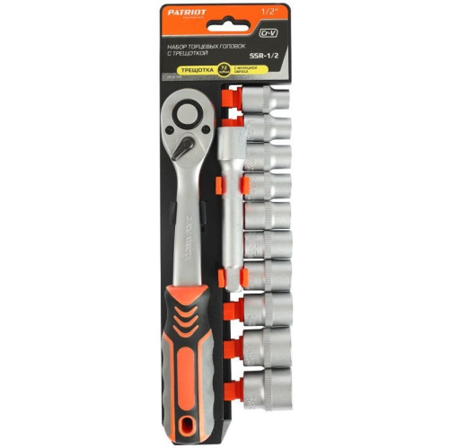 Набор головок Patriot SSR-1/2 12 предметов (350 004 500)