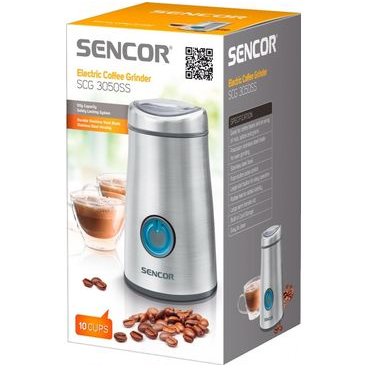 Кофемолка Sencor SCG 3050SS