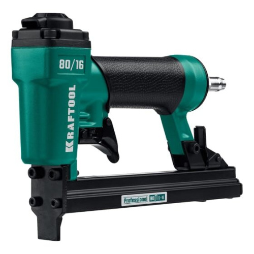 Степлер (скобозабиватель) пневматический KRAFTOOL 80/16 31960 для скоб тип 80 (6-16мм)