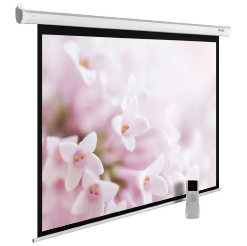 Экран Cactus 220x220см MotoExpert CS-PSME-220x220-WT 1:1 настенно-потолочный рулонный белый (мотор привод)