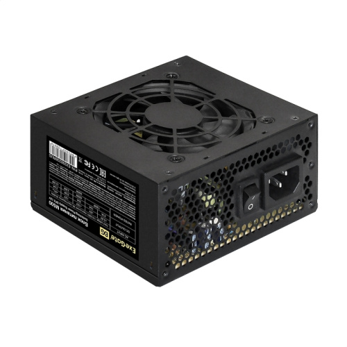 Блок питания ExeGate M500 EX292236RUS 500W (SFX, APFC, КПД 87 (80 Plus Silver), 8cm fan, 24pin, 4+4pin, 3xSATA)