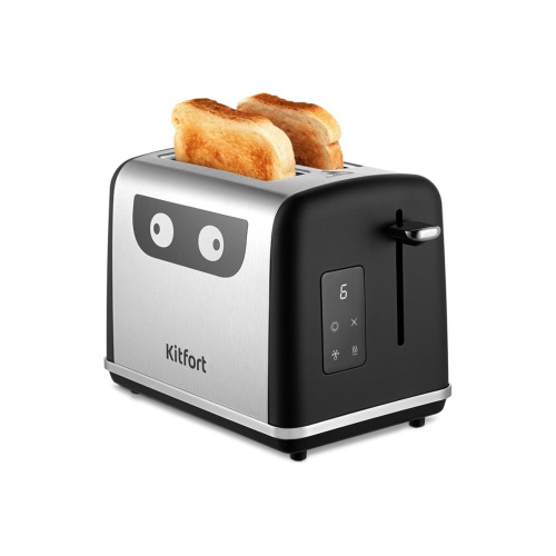 Тостер Kitfort КТ-6221 нерж/черный