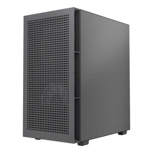 Корпус Powercase Mistral SM01 SI (CMMSM01-F2), Non Window, 2x120mm PWM fans, чёрный, mATX