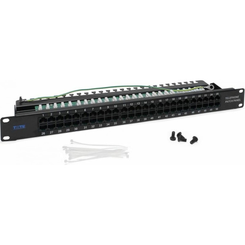 Патч-панель LANMASTER TWT-PP50TEL12