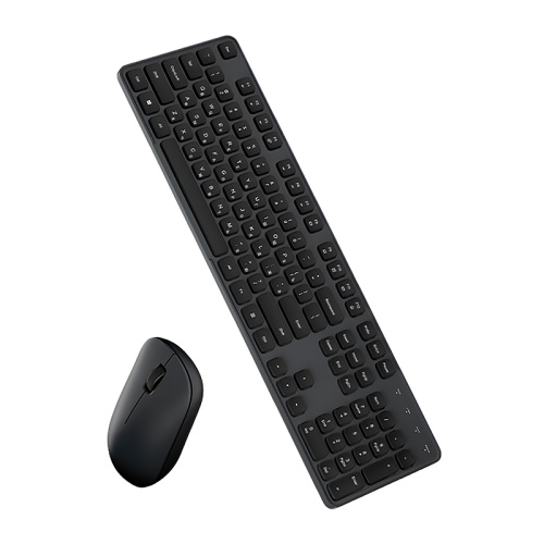 Клавиатура и мышка Xiaomi Mijia WXJS03YM Wireless Set 3 Deep Space Русские буквы Black