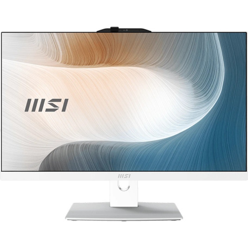 Моноблок MSI Modern AM242P 1M-1020XRU (9S6-AE0722-1465)23.8 Full HD Core 7 150U (1.8) 16Gb SSD512Gb Graphics без ОС GbitEth WiFi клавиатура мышь белый