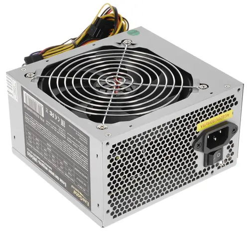 Блок питания ExeGate ES261568RUS-PC 450W UNS450, ATX, PC, 12cm fan, 24p+4p, 6/8p PCI-E, 3xSATA, 2xIDE, FDD + кабель 220V