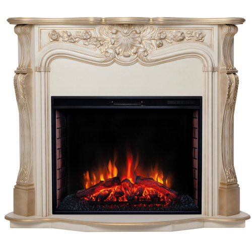 Электрокамин RealFlame Ellada 33 WT с очагом Epsilon 33