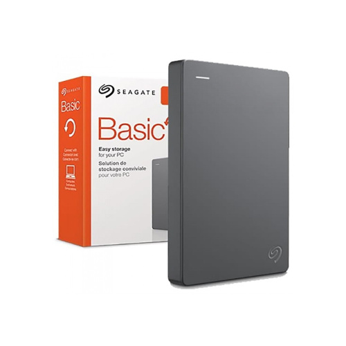 Внешний HDD 2.5" 2TB Seagate Basic (STJL2000400) USB 3.0, Win, Grey, RTL