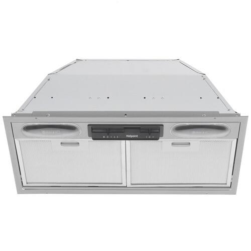 Вытяжка полновстраиваемая Hotpoint HPAE 52FLS X серый